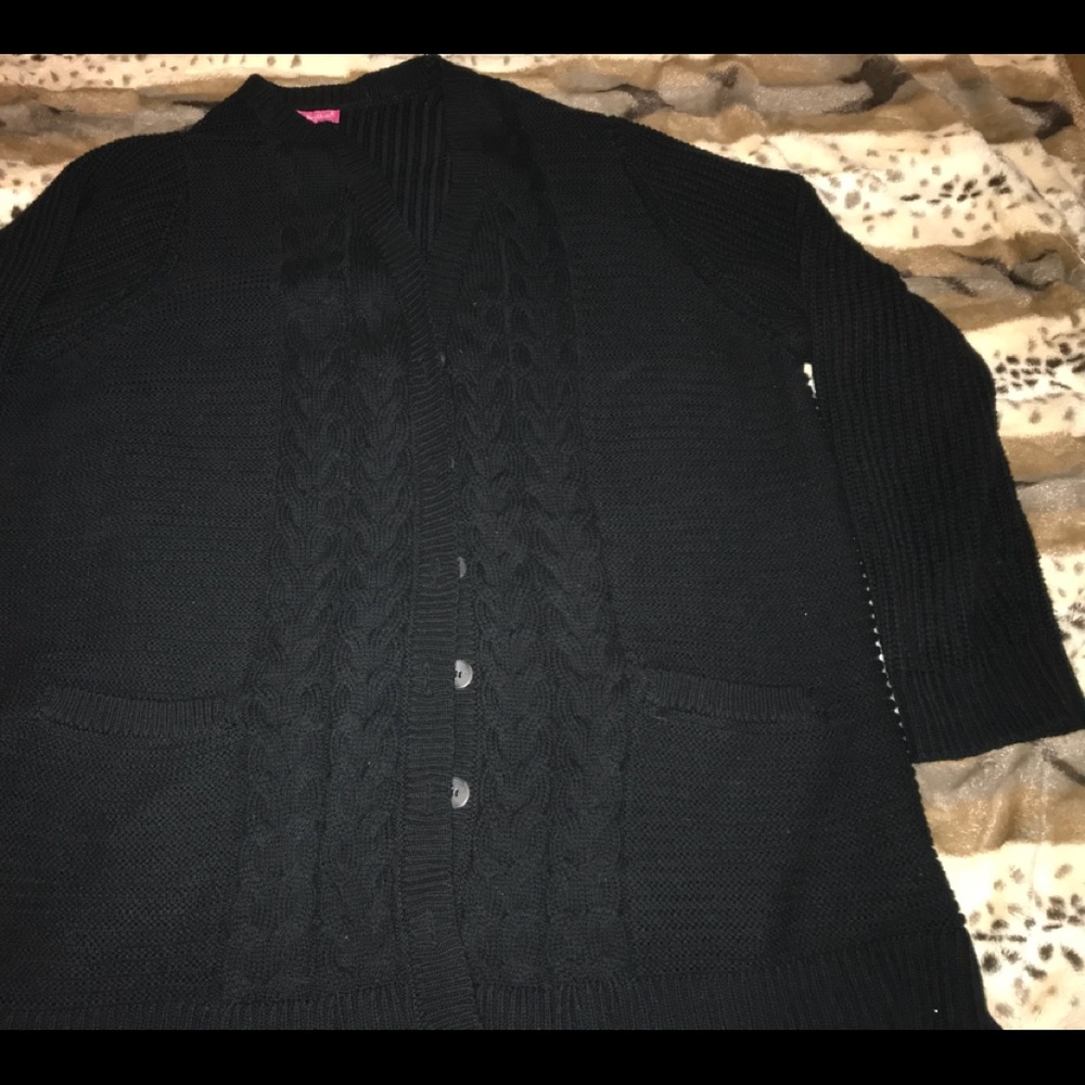 Black sweater